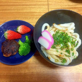 うちの朝ごはん 伊勢うどんの朝ごはん